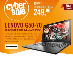Lenovo Ideapad G50-70 15,6 Zoll Notebook für Einsteiger