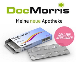 DailyDeal: Gutschein für die Online-Apotheke DocMorris im Wert von 30 Euro für 15 Euro (nur für Neukunden)