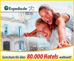 DailyDeal: 50 Euro Expedia-Gutschein für 5 Euro