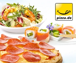 DailyDeal: Pizza.de-Gutschein im Wert von 20 Euro für 9 Euro für Neu- und Bestandskunden (deutschlandsweit)
