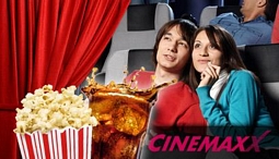 DailyDeal: CinemaxX-Kinoticket + Popcorn + 0,75l Cola für 6,50 Euro