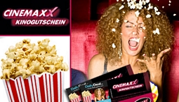 DailyDeal: CinemaxX-Kinotickets für 7,00 Euro statt 14,50 Euro