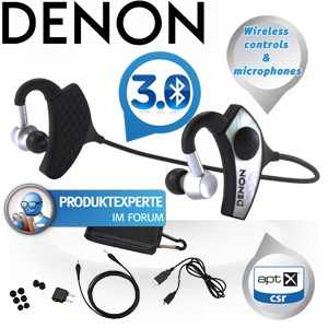 Denon AH-W200 Globe Cruiser Bluetooth 3.0 In-Ears mit integriertem Verstärker
