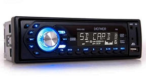 Digitales MP3 Autoradio Denver CAU-430 mit SD-Slot und USB-Anschluss