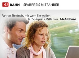 Sparpreis-Angebot der Deutschen Bahn – mit 2 Personen ab 16,75 Euro quer durch die Republik