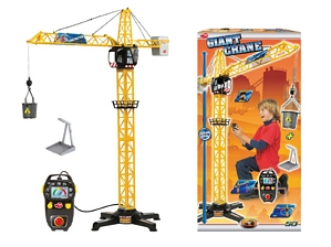 Dickie Spielzeug Giant Crane mit Kabel-Fernsteuerung 100 cm-Kabel (203462411)