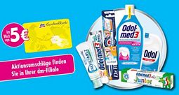 dm: Produkte der Marken Dr. Best, Odol-med3, Odol und Sensodyne für 20 Euro kaufen und 5 Euro Gutschein erhalten