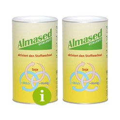 Doppelpack Almased Vital-Pflanzen-Eiweisskost Pulver (2x 500 g) mit DocMorris-Gutschein für nur 24,95 Euro