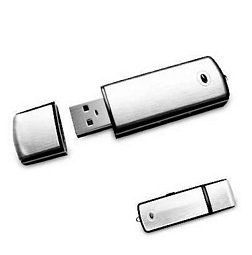 Druckerzubehoer.de: 8GB Highspeed Aluminium USB-Stick