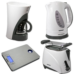 Ebay-WOW: Fackelmann Kaffeemaschine, Toaster, Wasserkocher, oder Küchenwaage für jeweils 14,99 Euro