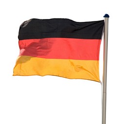 Fahnenmast Flaggenmast Deutschlandflagge Alu 6,2m