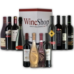 Großes Probierpaket – 12 Flaschen Weiß- und Rotwein aus aller Welt
