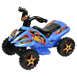 ATV QUAD Elektro-Motorrad für Kinder in den Farben Blau und Rot