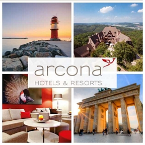 Gutscheine für 2 Übernachtungen für 2 Personen in 15 verschiedenen arcona Hotels & Resorts und Steigenberger-Hotels