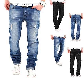 Herren Jeans Straight Cut 6 Modelle