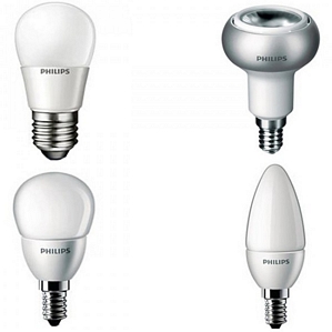 Verschiedene Philips LED Leuchtmittel Sets – LED 2700 Kelvin warmweiss