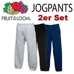 2x Fruit of the Loom Jogpants