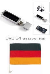 DVB-T Stick DVB S4 + Antenne + Fernbedienung