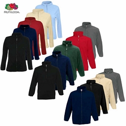 Fleece-Jacken von Fruit Of The Loom in verschiedenen Farben und Größen