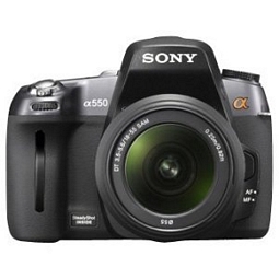 Spiegelreflex-Kamera Sony Alpha 550 Kit (18-55mm)
