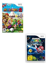 Ebay-WOW: Wii-Games Mario Party 8 / Super Mario Galaxy je 27,99 Euro