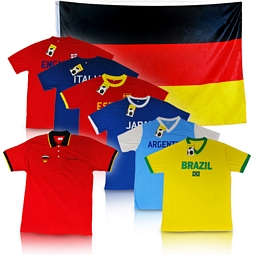 Ebay-WOW: WM 2010-SET bestehend aus Deutschland-Poloshirt + Deutschland-Fahne + Länder-Trikot