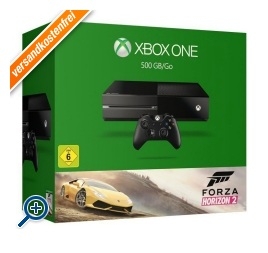 Microsoft Xbox One 500GB Spielekonsole inkl. Forza Horizon 2 (Schwarz)