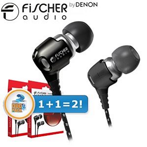 Fischer Audio Consonance In-Ear-Kopfhörer (Doppelpack)