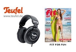Jahresabo der Fit For Fun + Teufel Aureol Massive Kopfhörer für nur 35,40 Euro