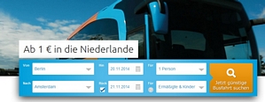 Flixbus: Ab 1 Euro in die Niederlande