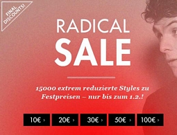 frontlineshop: Radical Sale + Gratisversand + 10 Euro für Neukunden