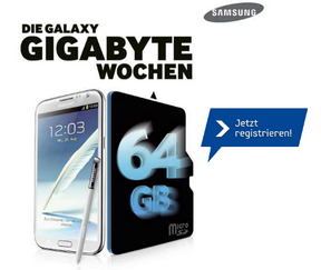 Noch bis zum 31.3. Zusatzspeicher für ab dem 01.02. gekaufte Samsung Galaxy-Geräte sichern
