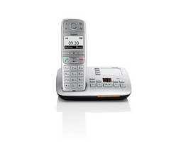Gigaset E500A Schnurlostelefon mit Anrufbeantworter und Freisprechfunktion