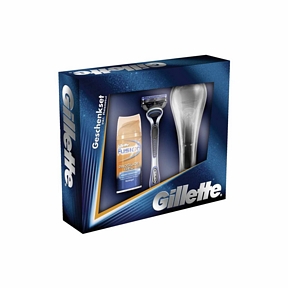 Gillette Fusion ProGlide Geschenkset (Rasierer, Reiseetui, GRATIS ProGlide Mini-Gel) für nur 4,99 Euro