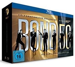 CONDÉ NAST VERLAG: Jahresabo der GQ mit Bond 50 – Die Jubiläums-Collection [Blu-ray] als Prämie für nur 51 Euro sichern