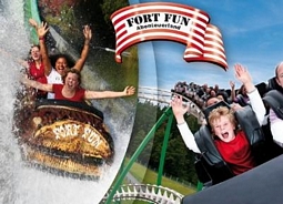 Groupon: Gutschein für eine Tageskarten für den Vergnügungspark Fort Fun im Wert von 25,50 Euro für 18,50 Euro
