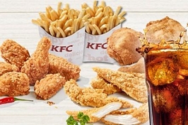 Groupon: Kentucky Fried Chicken KFC-Gutschein im Wert von 20,24 Euro für 9,99 Euro (nur Hamburg)