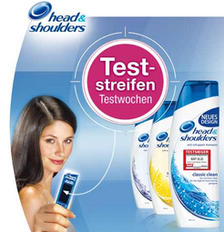 head&shoulders Testwochen Reloaded – 100% Cashback für Antischuppen-Shampoo