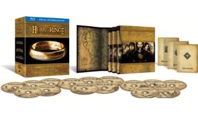 Der Herr der Ringe - Die Spielfilm Trilogie (Limited Extended Editions inkl. Der Eine Ring-Replik) Blu-Ray