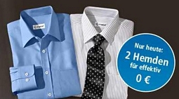 HGWG: Zwei Walbusch-Hemden kaufen und effektiv nur 5,95 Euro inkl. Versand zahlen
