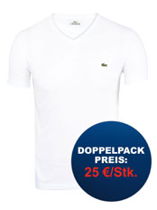 Hirmer: Doppelpack Lacoste T-Shirts