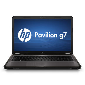 HP Pavilion g7-1205sg (A1Q79EA) Notebook mit Quadcore-CPU und Blu-ray-Laufwerk
