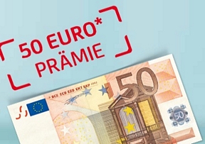 HypoVereinsbank: 50 Euro Gutschrift für Neukunden bei mind. 3 Zahlungseingänge je über mind. 800 Euro