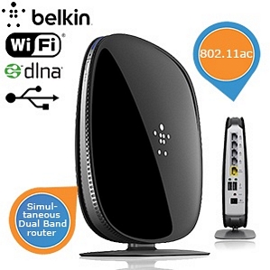 Belkin AC 1000 DB Wi-Fi Dual-Band AC + Gigabit Router