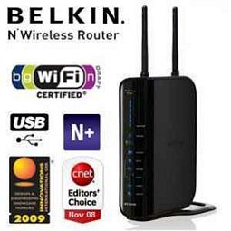 Kabelloser N+ Router Belkin F5D8235nv4
