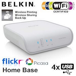 Router Belkin Home Base F5L049