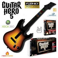 Guitar Hero 5 Bundle inkl. Gitarre [Xbox360]