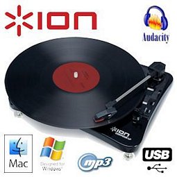 USB-Plattenspieler ION Profile LP