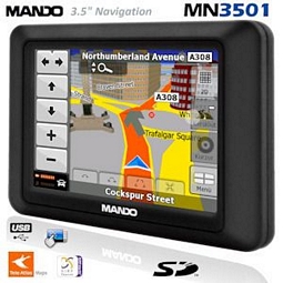 Navigationssystem Yuraku Mando MN-3501 DACH