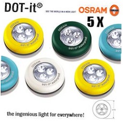 LED-Lampen Osram DOT-it (5er-Pack)